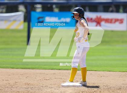 Thumbnail 1 in Dos Palos @ Boron (CIF CS Softball Championships- Division 5) photogallery.