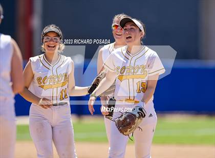 Thumbnail 1 in Dos Palos @ Boron (CIF CS Softball Championships- Division 5) photogallery.