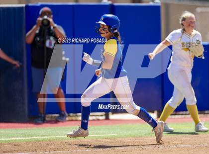 Thumbnail 3 in Dos Palos @ Boron (CIF CS Softball Championships- Division 5) photogallery.