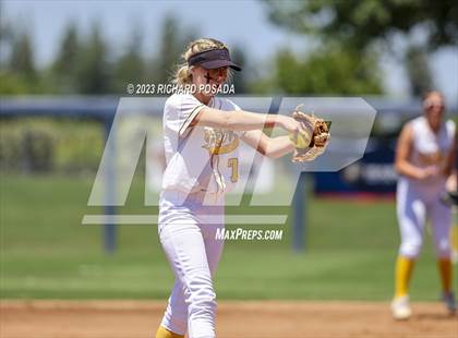 Thumbnail 2 in Dos Palos @ Boron (CIF CS Softball Championships- Division 5) photogallery.