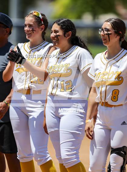 Thumbnail 3 in Dos Palos @ Boron (CIF CS Softball Championships- Division 5) photogallery.