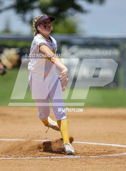 Thumbnail 3 in Dos Palos @ Boron (CIF CS Softball Championships- Division 5) photogallery.