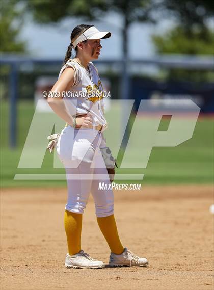 Thumbnail 3 in Dos Palos @ Boron (CIF CS Softball Championships- Division 5) photogallery.