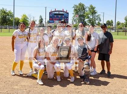 Thumbnail 3 in Dos Palos @ Boron (CIF CS Softball Championships- Division 5) photogallery.