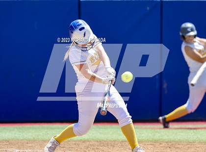 Thumbnail 2 in Dos Palos @ Boron (CIF CS Softball Championships- Division 5) photogallery.