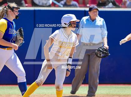 Thumbnail 3 in Dos Palos @ Boron (CIF CS Softball Championships- Division 5) photogallery.