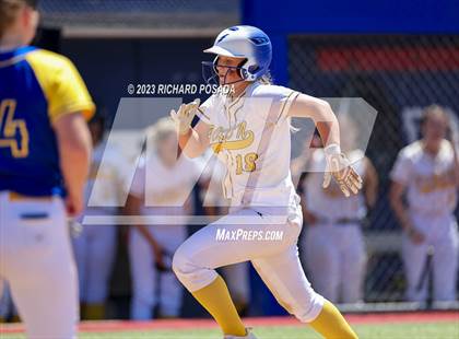Thumbnail 2 in Dos Palos @ Boron (CIF CS Softball Championships- Division 5) photogallery.