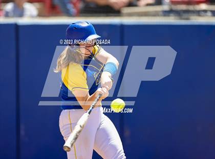 Thumbnail 2 in Dos Palos @ Boron (CIF CS Softball Championships- Division 5) photogallery.