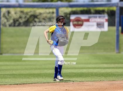 Thumbnail 3 in Dos Palos @ Boron (CIF CS Softball Championships- Division 5) photogallery.
