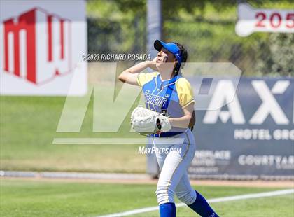 Thumbnail 3 in Dos Palos @ Boron (CIF CS Softball Championships- Division 5) photogallery.
