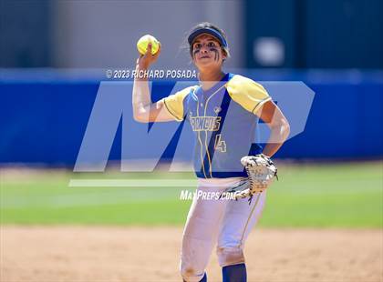 Thumbnail 1 in Dos Palos @ Boron (CIF CS Softball Championships- Division 5) photogallery.