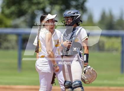 Thumbnail 2 in Dos Palos @ Boron (CIF CS Softball Championships- Division 5) photogallery.