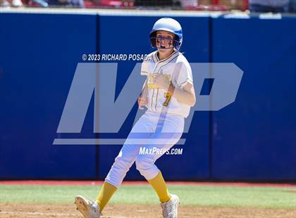 Thumbnail 2 in Dos Palos @ Boron (CIF CS Softball Championships- Division 5) photogallery.