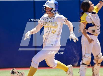 Thumbnail 3 in Dos Palos @ Boron (CIF CS Softball Championships- Division 5) photogallery.