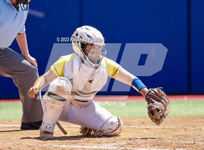 Thumbnail 1 in Dos Palos @ Boron (CIF CS Softball Championships- Division 5) photogallery.