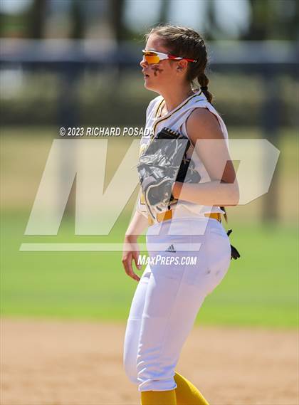 Thumbnail 3 in Dos Palos @ Boron (CIF CS Softball Championships- Division 5) photogallery.