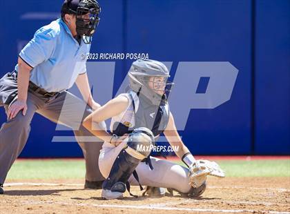 Thumbnail 3 in Dos Palos @ Boron (CIF CS Softball Championships- Division 5) photogallery.