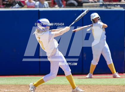Thumbnail 3 in Dos Palos @ Boron (CIF CS Softball Championships- Division 5) photogallery.