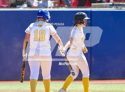 Thumbnail 1 in Dos Palos @ Boron (CIF CS Softball Championships- Division 5) photogallery.