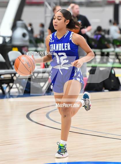 Thumbnail 1 in Chandler vs. Boulder Creek - Section 7 Basketball Tournament photogallery.