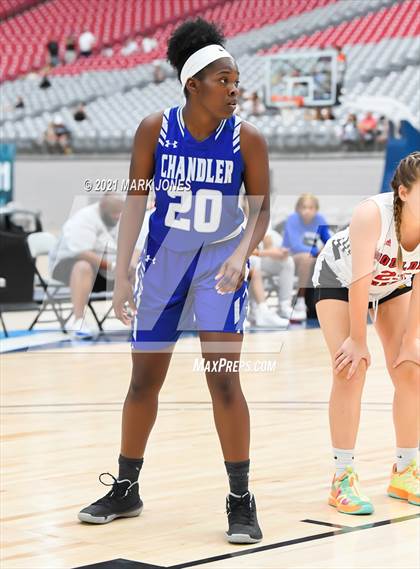 Thumbnail 1 in Chandler vs. Boulder Creek - Section 7 Basketball Tournament photogallery.