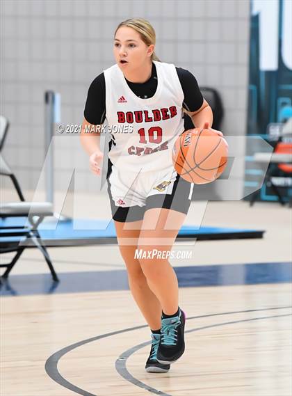 Thumbnail 3 in Chandler vs. Boulder Creek - Section 7 Basketball Tournament photogallery.