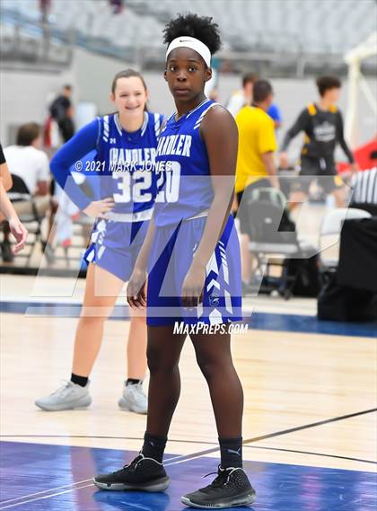 Thumbnail 1 in Chandler vs. Boulder Creek - Section 7 Basketball Tournament photogallery.