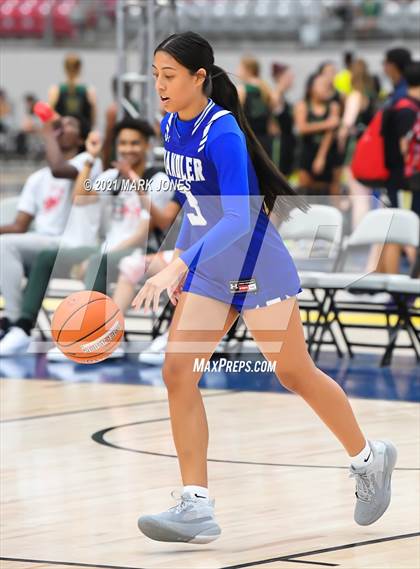 Thumbnail 1 in Chandler vs. Boulder Creek - Section 7 Basketball Tournament photogallery.