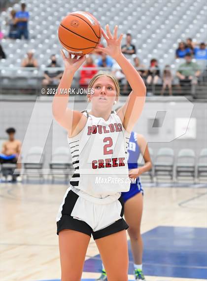 Thumbnail 1 in Chandler vs. Boulder Creek - Section 7 Basketball Tournament photogallery.