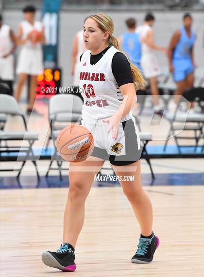 Thumbnail 1 in Chandler vs. Boulder Creek - Section 7 Basketball Tournament photogallery.