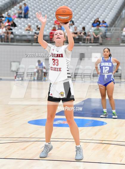 Thumbnail 2 in Chandler vs. Boulder Creek - Section 7 Basketball Tournament photogallery.