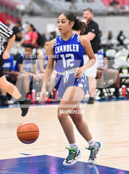 Thumbnail 3 in Chandler vs. Boulder Creek - Section 7 Basketball Tournament photogallery.