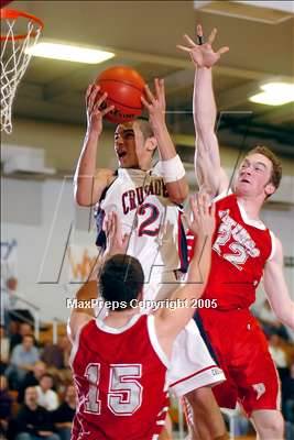 Thumbnail 3 in Victory Chr. vs Modesto Chr. (Sec. Semifinal) photogallery.