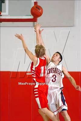 Thumbnail 3 in Victory Chr. vs Modesto Chr. (Sec. Semifinal) photogallery.