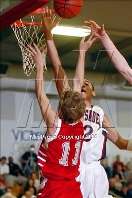 Thumbnail 1 in Victory Chr. vs Modesto Chr. (Sec. Semifinal) photogallery.