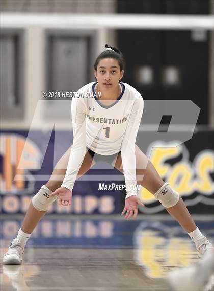 Thumbnail 2 in Presentation vs Ontario Christian (CIF State D3 Final) photogallery.