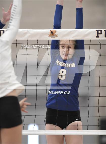 Thumbnail 1 in Presentation vs Ontario Christian (CIF State D3 Final) photogallery.