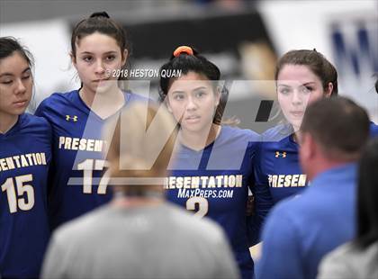 Thumbnail 1 in Presentation vs Ontario Christian (CIF State D3 Final) photogallery.