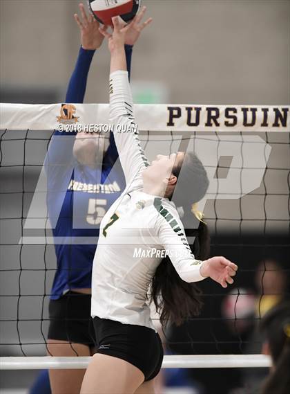 Thumbnail 1 in Presentation vs Ontario Christian (CIF State D3 Final) photogallery.