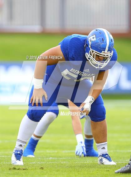 Thumbnail 2 in Bingham vs. St. Frances Academy (GEICO State Champions Bowl Series) photogallery.