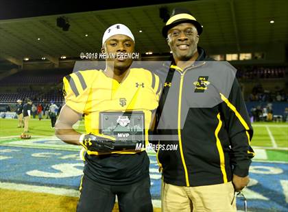 Thumbnail 1 in Bingham vs. St. Frances Academy (GEICO State Champions Bowl Series) photogallery.