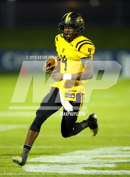 Thumbnail 3 in Bingham vs. St. Frances Academy (GEICO State Champions Bowl Series) photogallery.