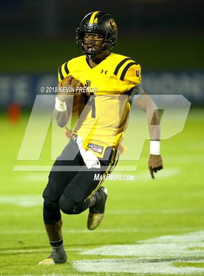 Thumbnail 1 in Bingham vs. St. Frances Academy (GEICO State Champions Bowl Series) photogallery.