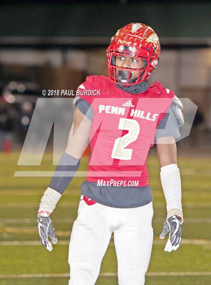 Thumbnail 2 in Penn Hills vs Manheim Central (PIAA 5A Championship) photogallery.
