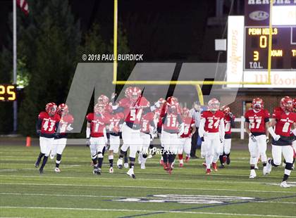 Thumbnail 2 in Penn Hills vs Manheim Central (PIAA 5A Championship) photogallery.