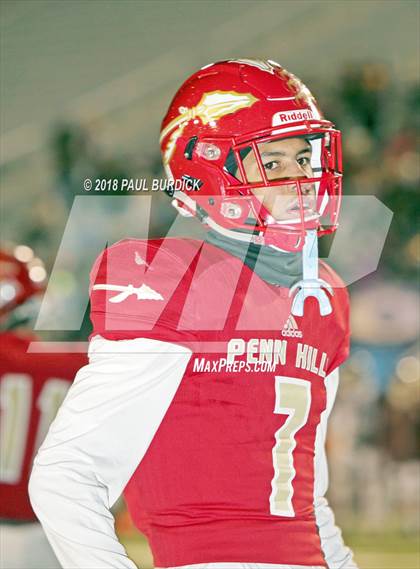 Thumbnail 2 in Penn Hills vs Manheim Central (PIAA 5A Championship) photogallery.