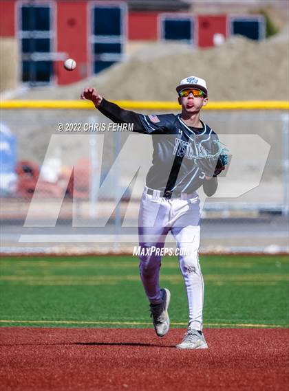 Thumbnail 2 in Falcon vs. Vista Ridge (Trojan Baseball Invitational) photogallery.