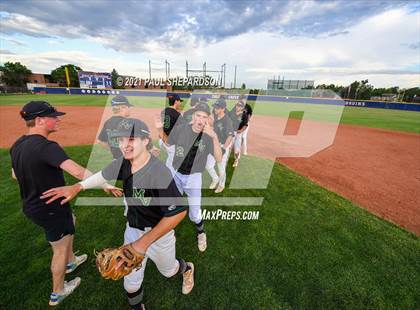Thumbnail 3 in Valor Christian vs. Mountain Vista (CHSAA 5A State Quarter Final) photogallery.