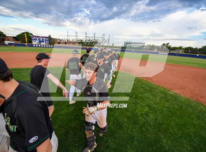 Thumbnail 3 in Valor Christian vs. Mountain Vista (CHSAA 5A State Quarter Final) photogallery.