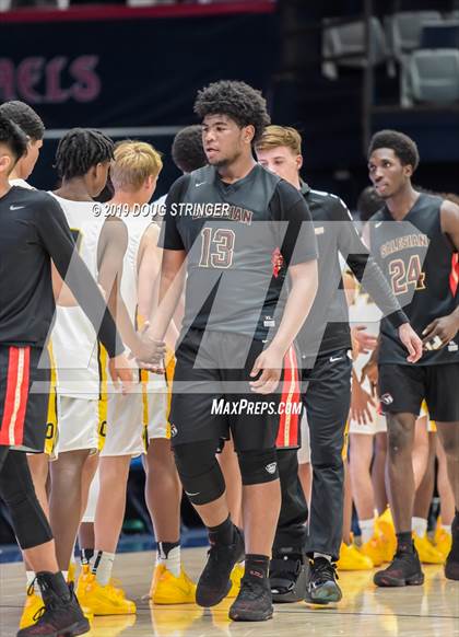 Thumbnail 1 in Salesian College Preparatory vs. Bishop O'Dowd (MaxPreps MLK Classic) photogallery.